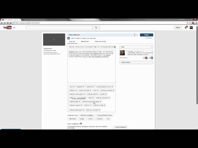 YouTube SEO Tutorial After You Upload The Video How To Do 
